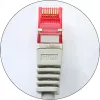 InLine patch-kaabel S/FTP PiMF Cat.6 250MHz copper halogen free hall 0.3m