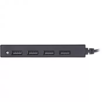 InLine USB 2.0 4-pordiline jaotur, USB-A-pistik 4x USB-A emasele, kaabel 15 cm