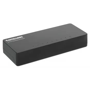 Intellinet 8-Port Fast Ethernet Switch Desktop Size, plastik, IEEE 802.3az (Energy Efficient Ethernet), Must