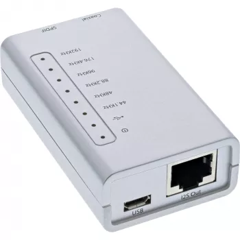 USB HD heliadapter InLine 33053I 24-bitine 192 kHz digitaalne koaksiaal-/Toslink/I2S-muundur