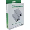 USB HD heliadapter InLine 33053I 24-bitine 192 kHz digitaalne koaksiaal-/Toslink/I2S-muundur