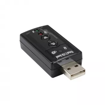 InLine USB helikaart 33051C virtuaalse 7.1 ruumilise heliga