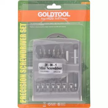 Precision Screwdriver Set InLine 43011 28 parts