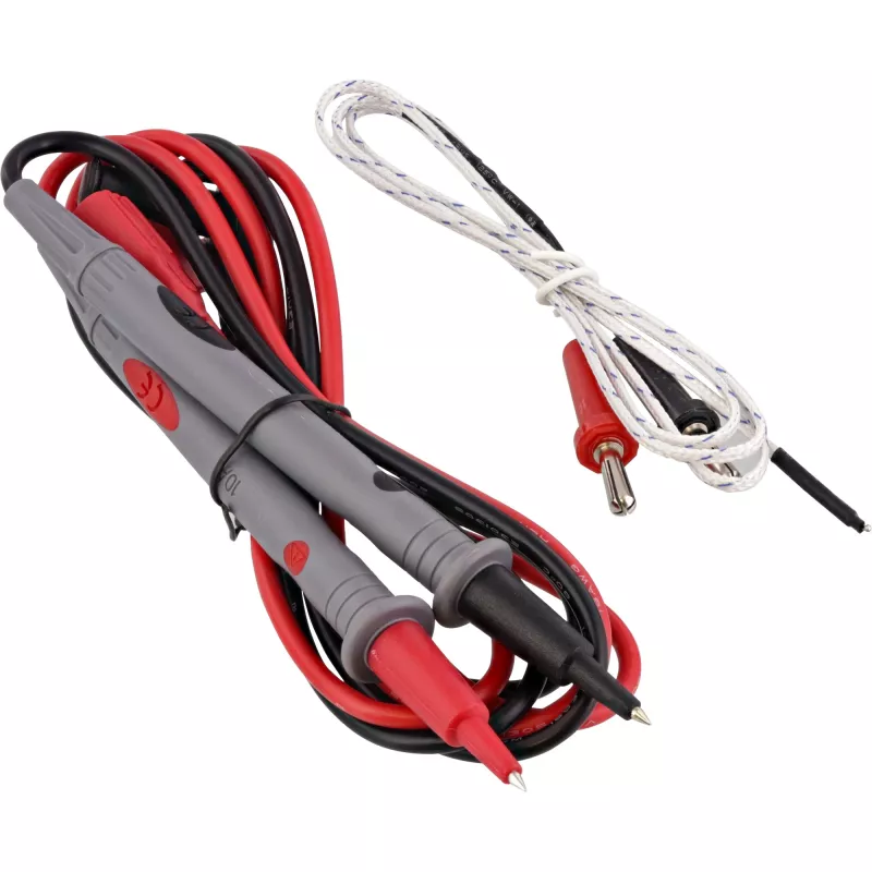 Multimeter InLine 43127 puutepaneeliga, valgustatud LED-ekraan 62x50 mm, CAT III/CAT IV, AA aku