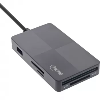 InLine 66772F kaardilugeja USB Hall