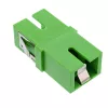 Fiiberoptiline adapter InLine 89992G simpleks SC/SC SM roheline