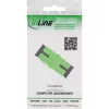 Fiiberoptiline adapter InLine 89992G simpleks SC/SC SM roheline