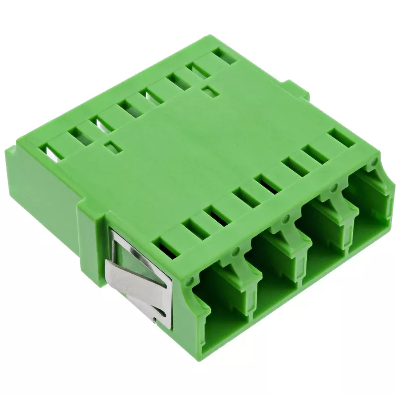 Fiiberoptiline adapter InLine 89989I quad LC/LC ühemoodiline roheline