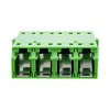 Fiiberoptiline adapter InLine 89989I quad LC/LC ühemoodiline roheline