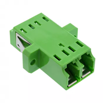 Fiiberoptiline adapter InLine 89989R Dupleks LC/LC SM Emane/Emane Roheline