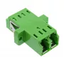 Fiiberoptiline adapter InLine 89989R Dupleks LC/LC SM Emane/Emane Roheline