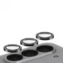 PanzerGlass ® Hoops® Kaamera objektiivi kaitse Must Samsung Galaxy Z Fold6