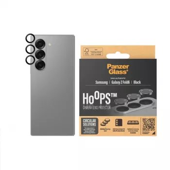PanzerGlass ® Hoops® Kaamera objektiivi kaitse Must Samsung Galaxy Z Fold6