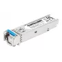 Intellinet Gigabit Fiber WDM Bi-Directional SFP Optical transiiver Module 1000Base-BX-U LC 40 km