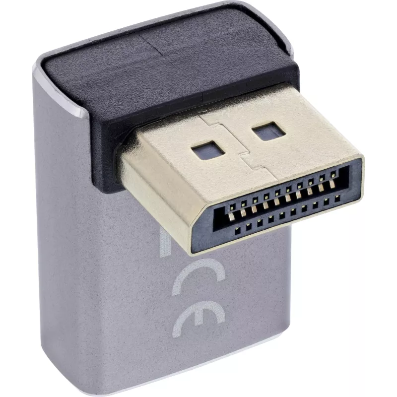 InLine 17291G kaabli soovahetaja DisplayPort Hall, Must
