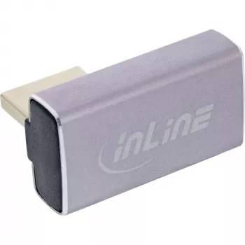 DisplayPort-adapter InLine 17291H hall must kullatud