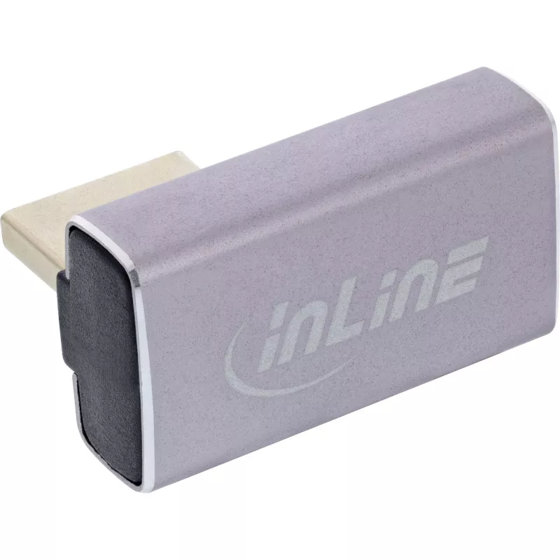 DisplayPort-adapter InLine 17291H hall must kullatud