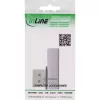 DisplayPort-adapter InLine 17291H hall must kullatud