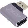 InLine 17291D kaablisoo muundur DisplayPort Hall, Must