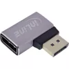 InLine 17291D kaablisoo muundur DisplayPort Hall, Must