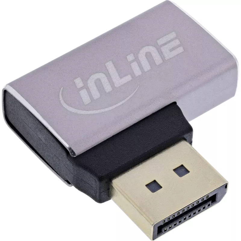 InLine 17291E kaabelsoo vahetaja DisplayPort Hall, Must