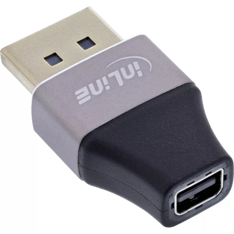 InLine 17291B kaabli soovahetaja DisplayPort Mini DisplayPort Must, Hall