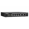 QNAP QSW-2104-2T-R2 võrgulüliti Haldamata 10G Ethernet (100/1000/10000) Lauapealne Must