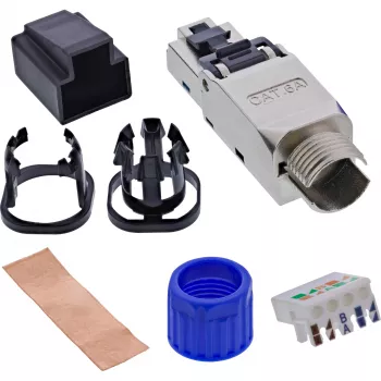 Võrgukaabel InLine 76204D RJ-45 / LSA isane sirge 8,5 mm