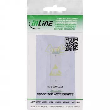 Võrgukaabel InLine 32335R RJ45 Cat5e 1m Must