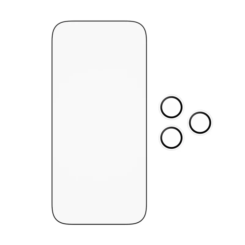 PanzerGlass 2-in-1 Essentials Bundle iPhone 17 Pro kriimustus- ja löögikindel