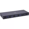 InLine 57885D KVM-lüliti Racki paigaldus Must