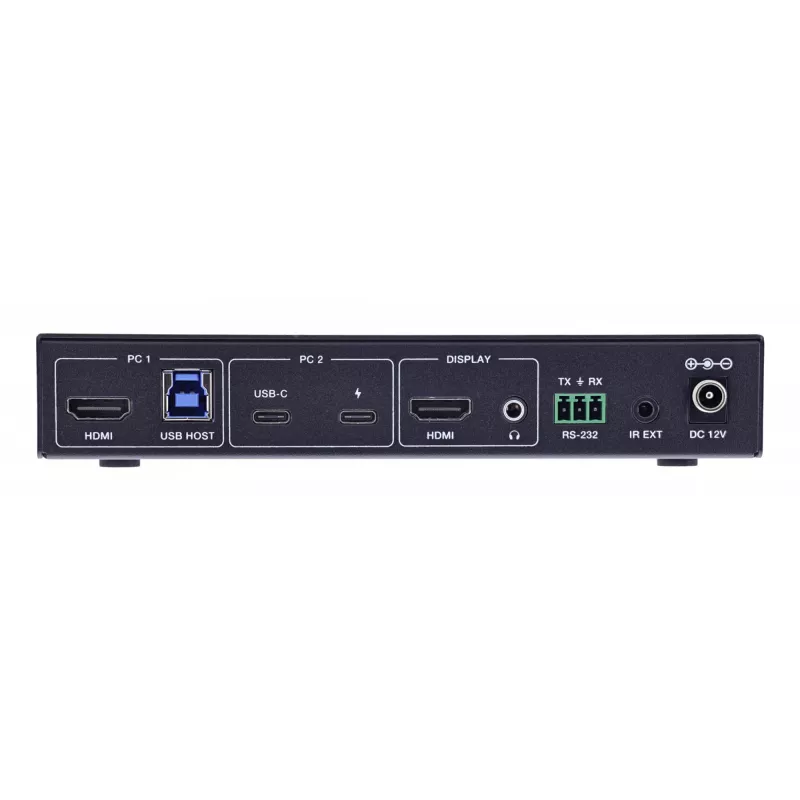 InLine 57885E KVM-lüliti Rack'i paigaldus Must