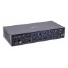 InLine 57885I KVM-lüliti Rack paigaldus Must