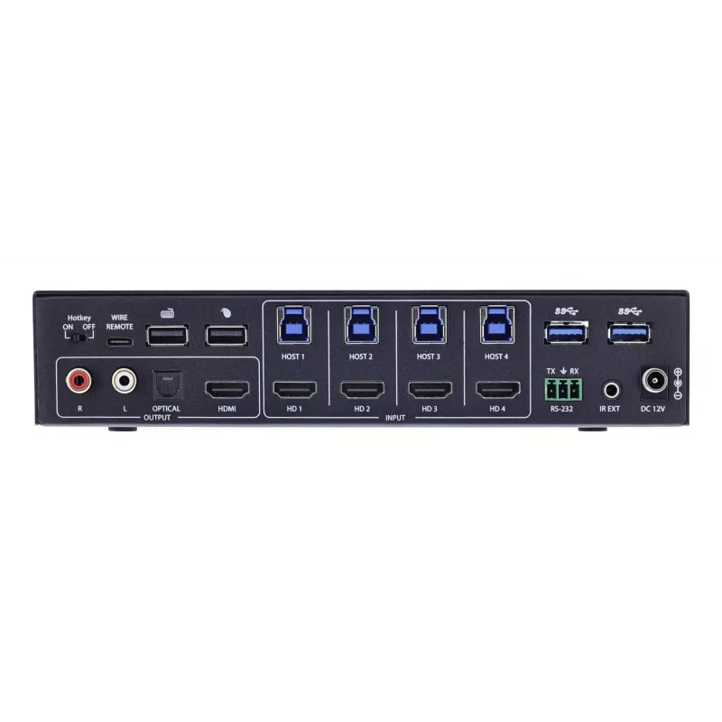 InLine 57885I KVM-lüliti Rack paigaldus Must