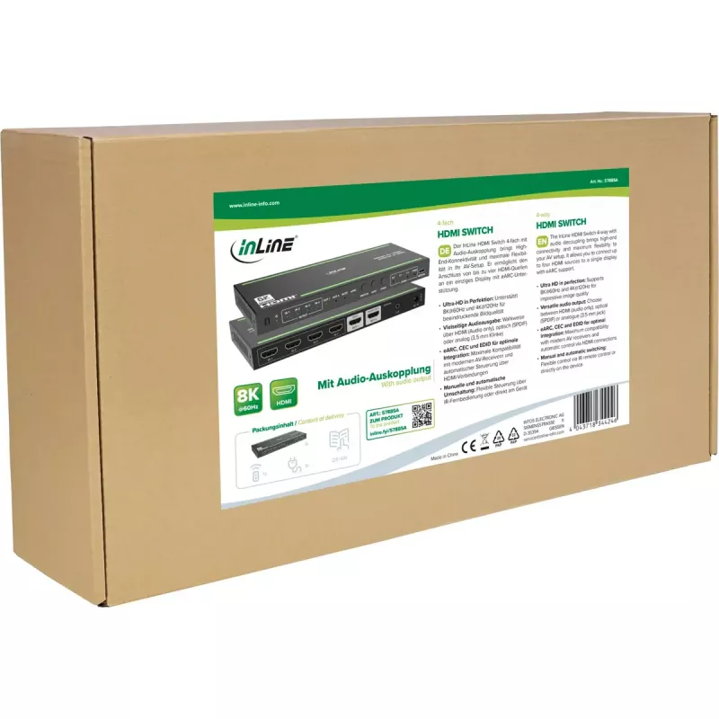 InLine 57885A videolüliti HDMI