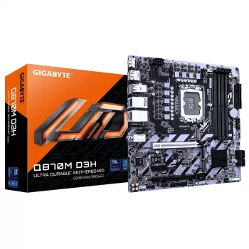 Emaplaat Gigabyte Q870M D3H Q870 LGA1700 Micro ATX