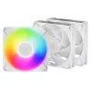 ARCTIC Freezer P14 Pro A-RGB (Valge) - 3-pakk 140 mm A-RGB PWM ventilaatorit kaablijaoturiga