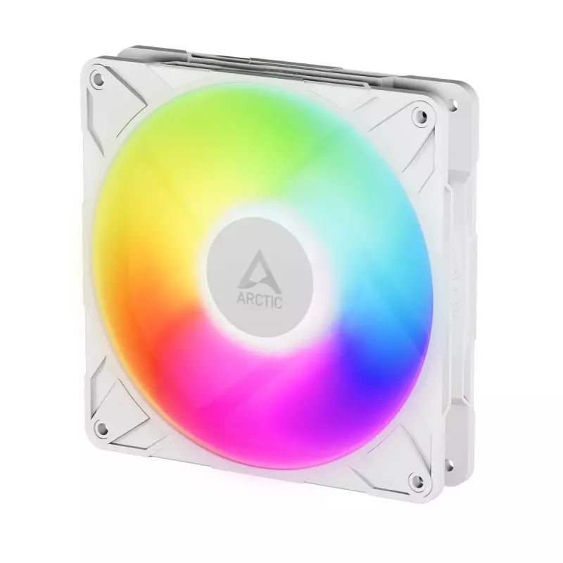 ARCTIC Freezer P14 Pro A-RGB (Valge) - 3-pakk 140 mm A-RGB PWM ventilaatorit kaablijaoturiga