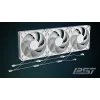 ARCTIC Freezer P14 Pro A-RGB (Valge) - 3-pakk 140 mm A-RGB PWM ventilaatorit kaablijaoturiga