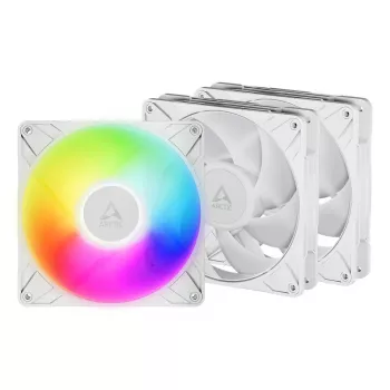 ARCTIC Freezer P14 Pro A-RGB (Valge) - 3-pakk 140 mm A-RGB PWM ventilaatorit kaablijaoturiga