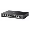 TP-Link Omada ES208GP võrgulüliti hallatav L2 Gigabit Ethernet (10/100/1000) Power over Ethernet (PoE) DIN-liist must