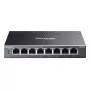 TP-Link Omada ES208GP võrgulüliti hallatav L2 Gigabit Ethernet (10/100/1000) Power over Ethernet (PoE) DIN-liist must