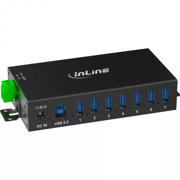 InLine 35396B liidesejaotur USB 3.2 Gen 1 (3.1 Gen 1) Type-B 5000 Mbit/s must