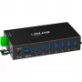 InLine 35396B liidesejaotur USB 3.2 Gen 1 (3.1 Gen 1) Type-B 5000 Mbit/s must