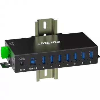 InLine 35396B liidesejaotur USB 3.2 Gen 1 (3.1 Gen 1) Type-B 5000 Mbit/s must