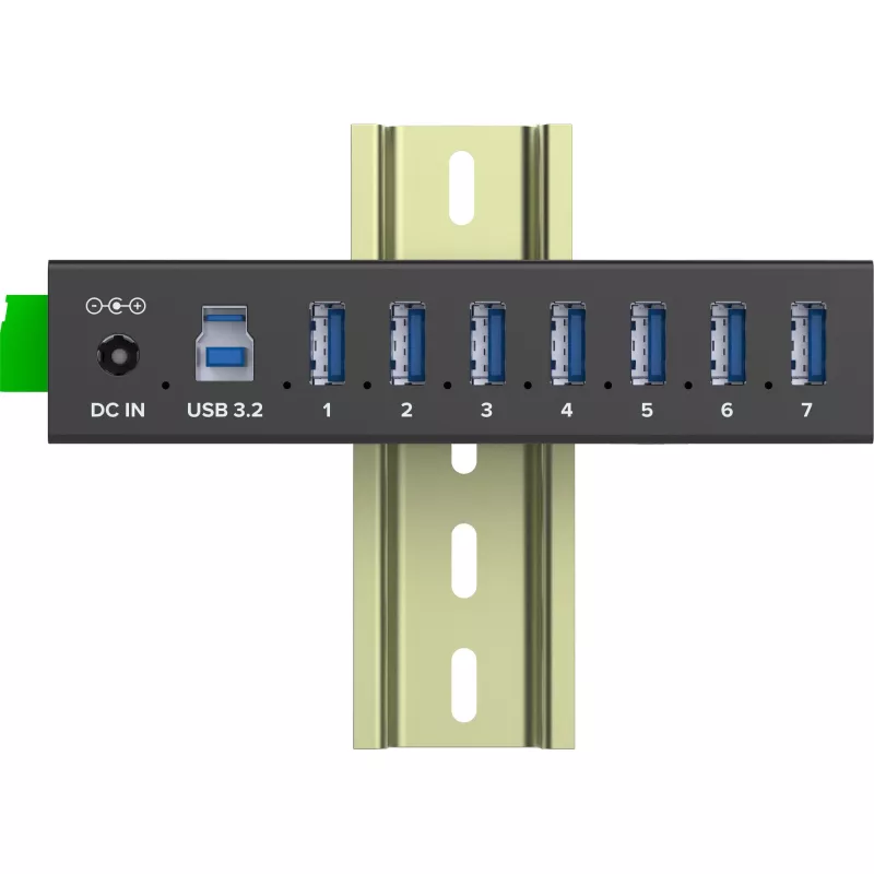 InLine 35396B liidesejaotur USB 3.2 Gen 1 (3.1 Gen 1) Type-B 5000 Mbit/s must