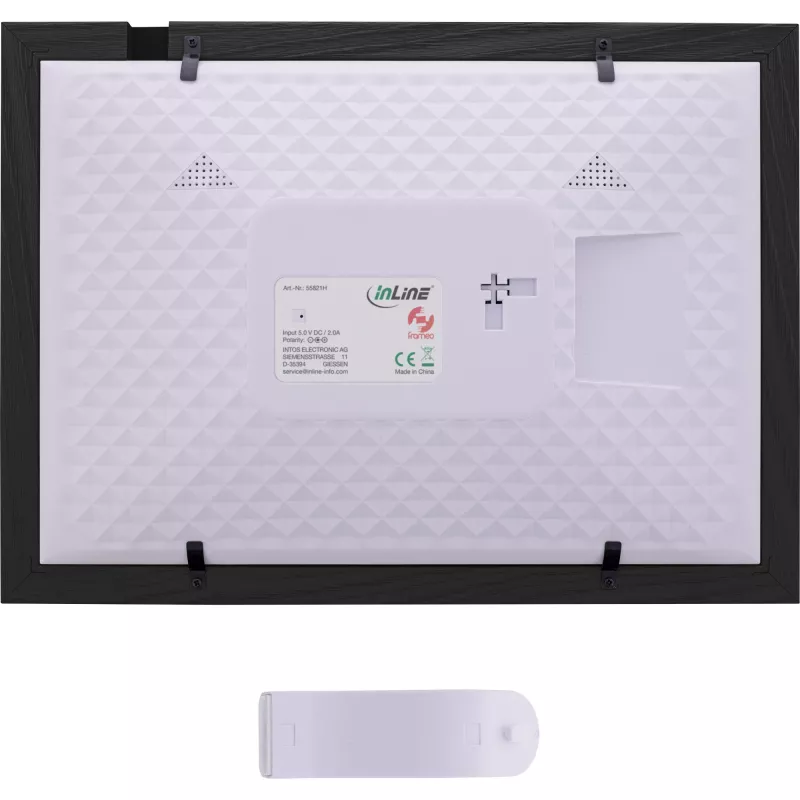 InLine WiFi fotoraam WiFRAME 2, 10.1 tolli 1920x1200 16:10 IPS puuteekraan, Frameo APP