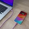InLine 35892P USB-kaabel USB 2.0 2 m USB C Violetne