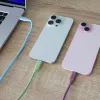 InLine 35892P USB-kaabel USB 2.0 2 m USB C Violetne