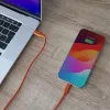 USB kaabel InLine 35892O 2m USB C oranž USB 2.0 0.48 Gbit/s